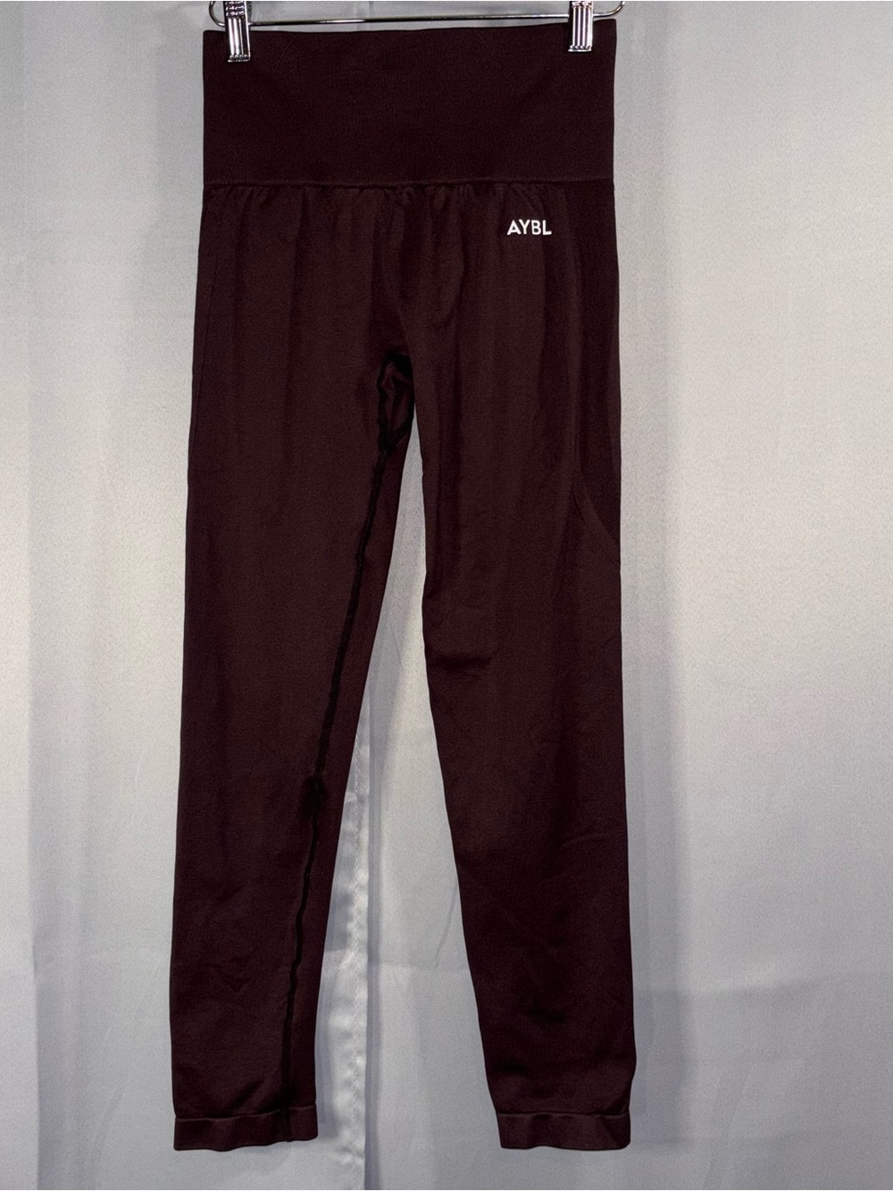 AYBL Seamless Scrunch Leggings Brown High Waist Size Small